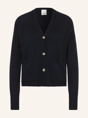 Allude Sweter Z Kaszmiru blau GRANATOWY