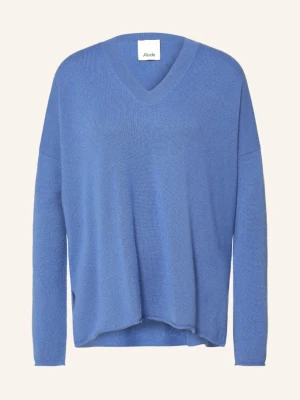 Allude Sweter Z Kaszmiru blau NIEBIESKI