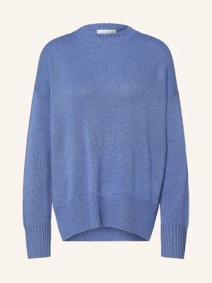 Allude Sweter Z Kaszmiru blau NIEBIESKI