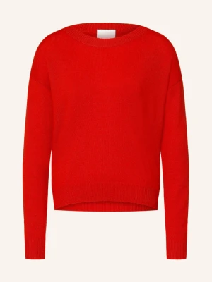 Allude Sweter Z Kaszmiru rot CZERWONY