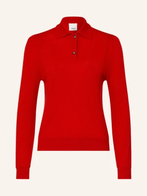 Allude Sweter Z Kaszmiru rot CZERWONY