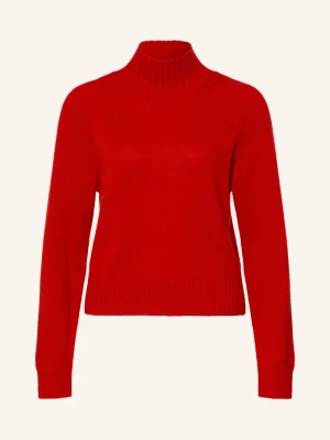Allude Sweter Z Kaszmiru rot CZERWONY