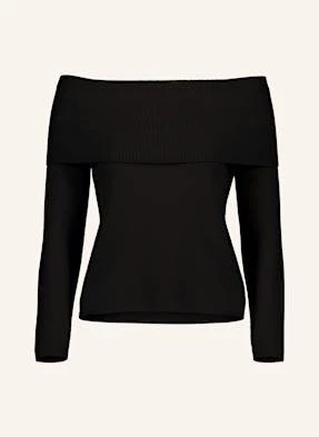 Allude Sweter Z Kaszmiru schwarz