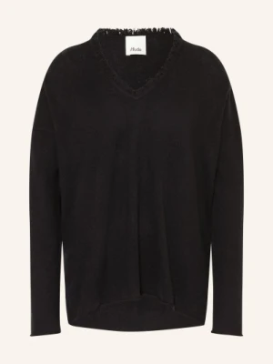 Allude Sweter Z Kaszmiru schwarz