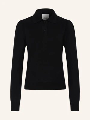 Allude Sweter Z Kaszmiru schwarz CZARNY