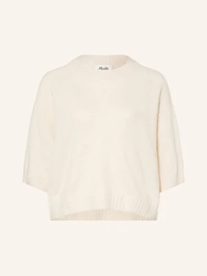 Allude Sweter Z Kaszmiru weiss ECRU