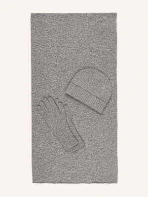 Allude Zestaw: Szalik, Czapka I Rękawiczki grau