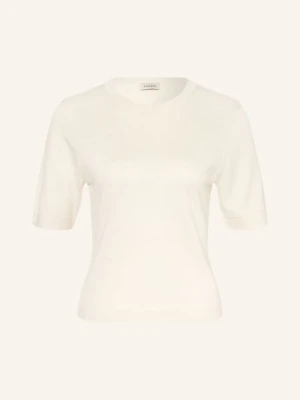 Almada Label Bluzka Z Dzianiny Paloma Z Dodatkiem Jedwabiu weiss