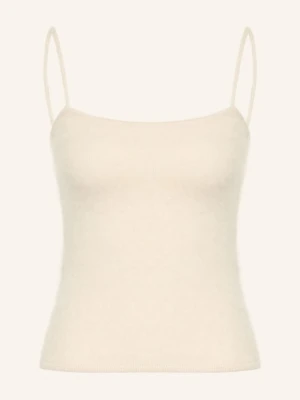 Almada Label Dzianinowy Top Lucy Z Kaszmiru beige