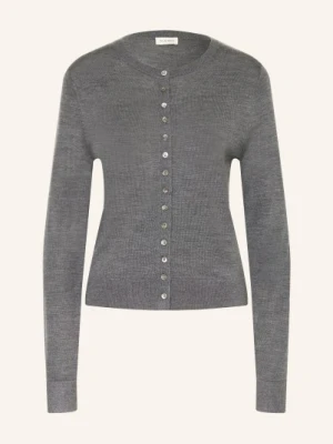 Almada Label Kardigan Hayla Z Jedwabiem grau