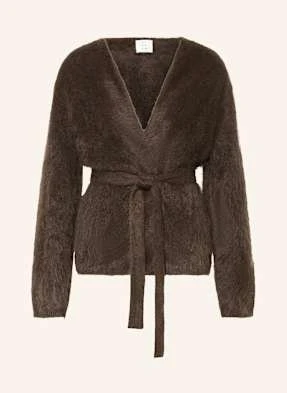 Almada Label Kaszmirowe Dzianinowe Wdzianko Aria braun