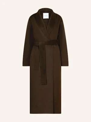 Almada Label Płaszcz Wełniany Mara braun