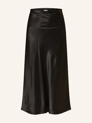 Almada Label Spódnica Satynowa Ayla schwarz