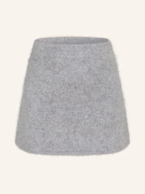 Almada Label Spódnica Z Dzianiny Mimi Z Kaszmiru grau
