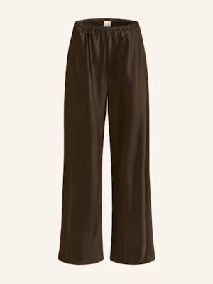 Almada Label Spodnie Satynowe Bias braun