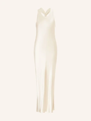 Almada Label Sukienka Satynowa Zila weiss