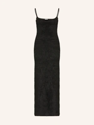 Almada Label Sukienka Z Dzianiny Fiona Z Kaszmiru schwarz