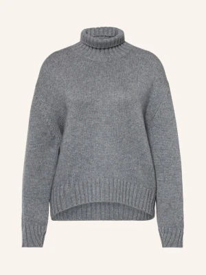 Almada Label Sweter Nola Z Dodatkiem Kaszmiru grau SZARY