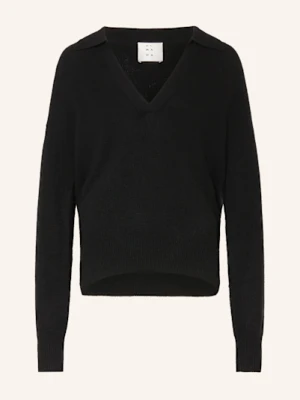 Almada Label Sweter Z Kaszmiru Kaia schwarz