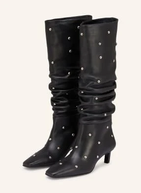 Alohas Buty Kalila Z Nitami schwarz