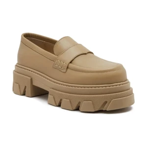 Alohas Skórzane mokasyny