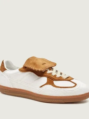 Alohas Skórzane sneakersy Tb.490 Club | zamsz