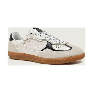 Alohas Skórzane sneakersy Tb.490 | zamsz