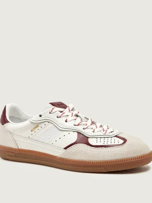 Alohas Skórzane sneakersy Tb.490 | zamsz