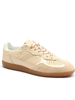 Alohas Skórzane sneakersy Tb.490 | zamsz