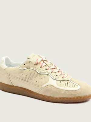 Alohas Skórzane sneakersy Tb.490 | zamsz
