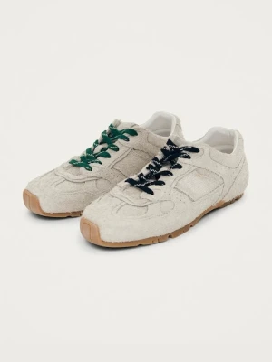 Alohas sneakersy zamszowe S100991-02 damskie kolor beżowy S100991-02