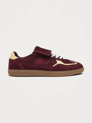 Alohas Tb.490 sneakersy damskie zamszowe bordowy