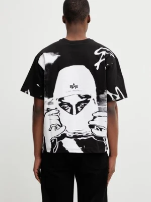 Zdjęcie produktu Alpha Industries Balaclava Backprint t-shirt bawełniany męski
