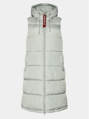 Alpha Industries Bezrękawnik Long Puffer Vest 108002 Szary Regular Fit