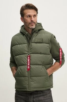 Alpha Industries bezrękawnik męski kolor zielony zimowy 118109