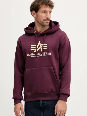 Alpha Industries bluza Basic bordowy