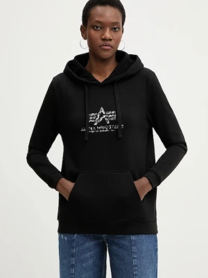 Alpha Industries bluza Basic Hoodie BL Mirror Leo W