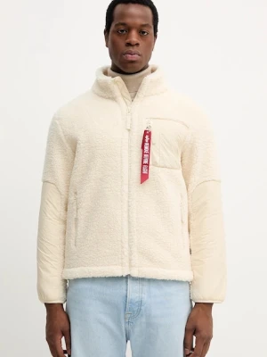 Alpha Industries bluza męska kolor beżowy gładka 148118.16