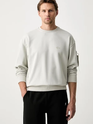 Alpha Industries bluza męska z bawełną DTM Mid beżowy