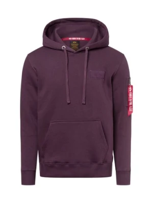 Alpha Industries Bluza nierozpinana Mężczyźni lila jednolity,