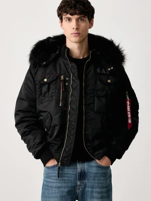 Alpha Industries bomberka męska Aviation Jackets Deflector czarny