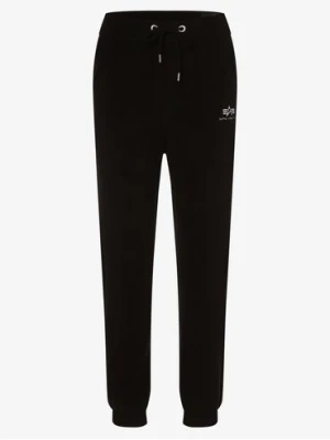 Alpha Industries Damskie spodnie dresowe Kobiety Sztuczne włókno czarny jednolity,