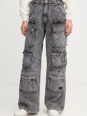 Alpha Industries jeansy damskie high waist 148022.03
