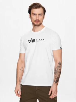 Alpha Industries Komplet t-shirtów Alpha Label 118534 Biały Regular Fit