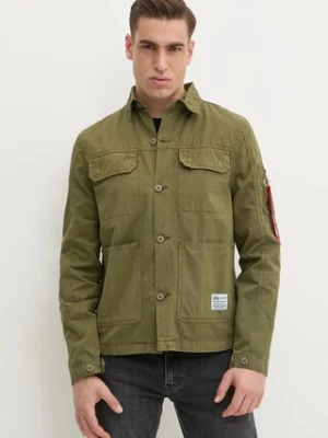 Alpha Industries koszula bawełniana Color Block