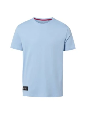 Alpha Industries Koszulka męska Mężczyźni Bawełna (100%) niebieski nadruk,