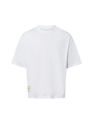 Alpha Industries Koszulka męska - Studio Edition Mężczyźni Bawełna biały jednolity,