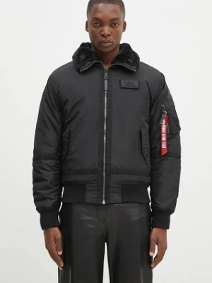 Alpha Industries kurtka B15-3 męska kolor czarny przejściowa 198122