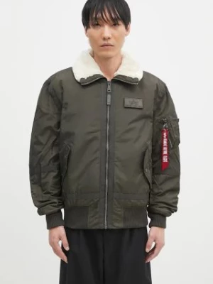 Alpha Industries kurtka B15-3 męska kolor zielony przejściowa 198122