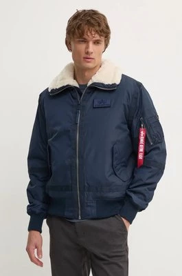 Alpha Industries kurtka bomber B15-3 TT męski kolor granatowy zimowa